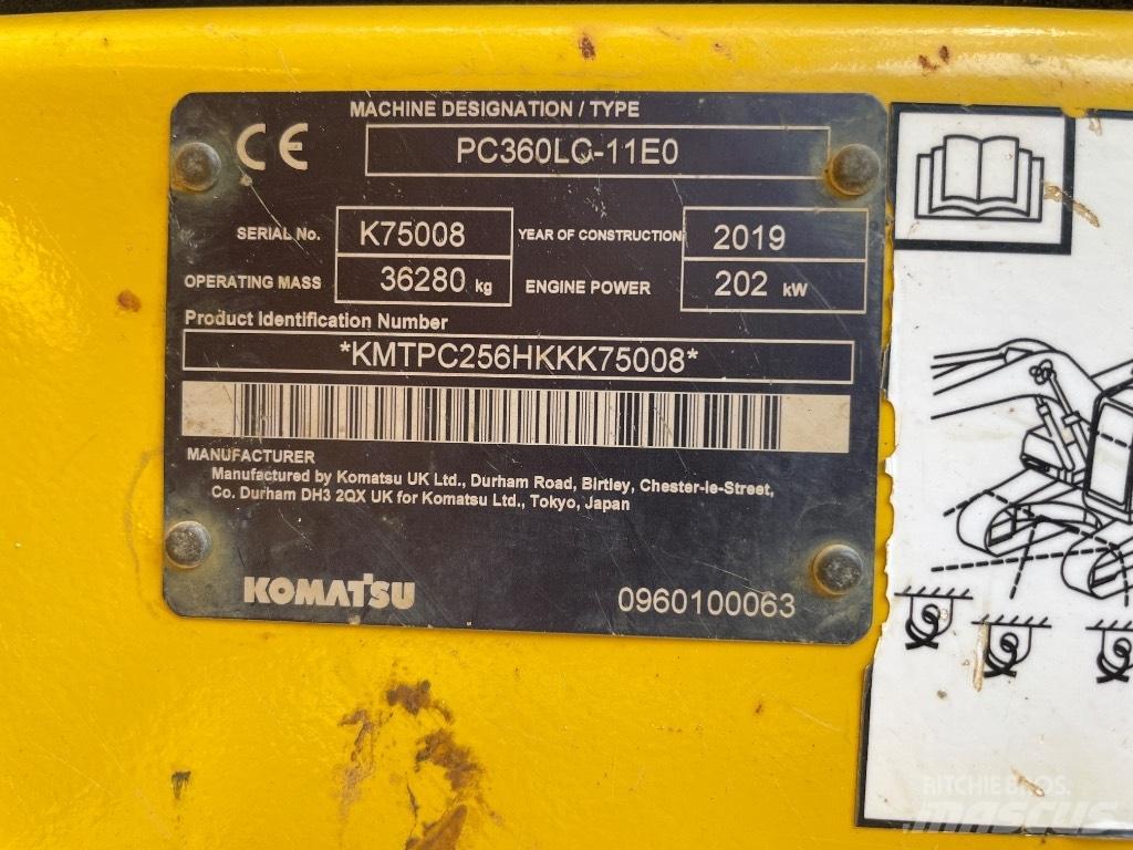 Komatsu PC 360 LC-11 Pelle sur chenilles