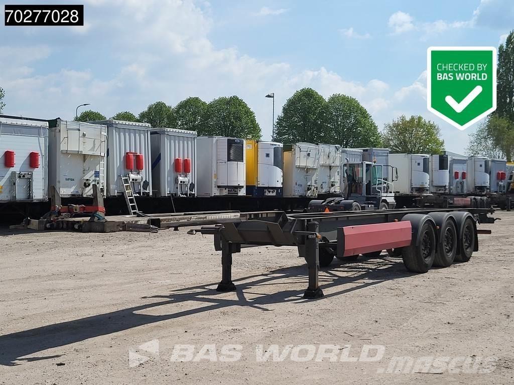 Van Hool 3 axles Semi remorque porte container