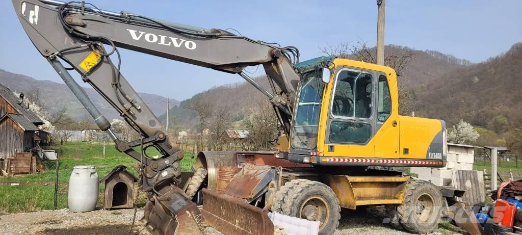 Volvo EW 160 Pelle sur pneus