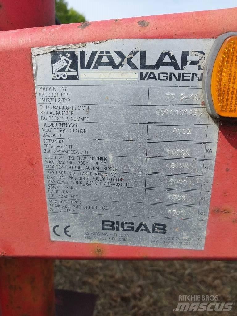 Bigab 7-10 Remorques amplirolls