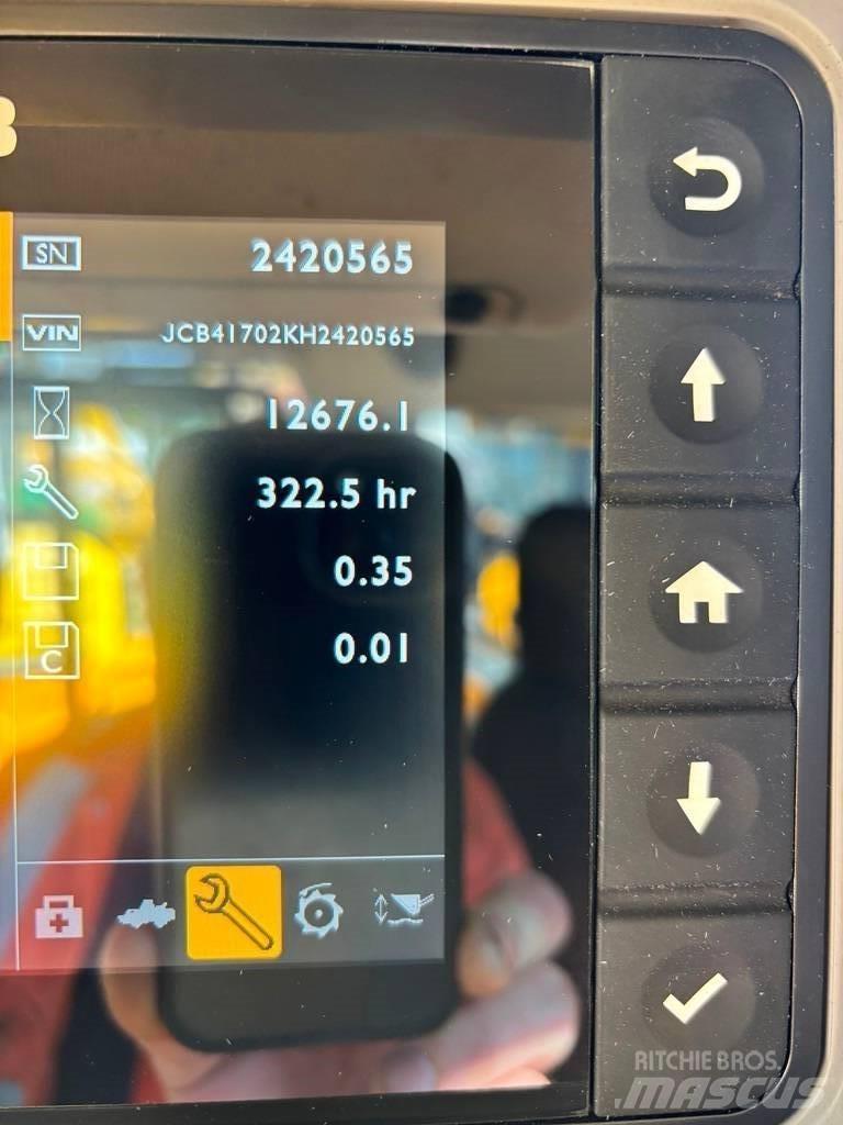 JCB 417 Chargeuse sur pneus
