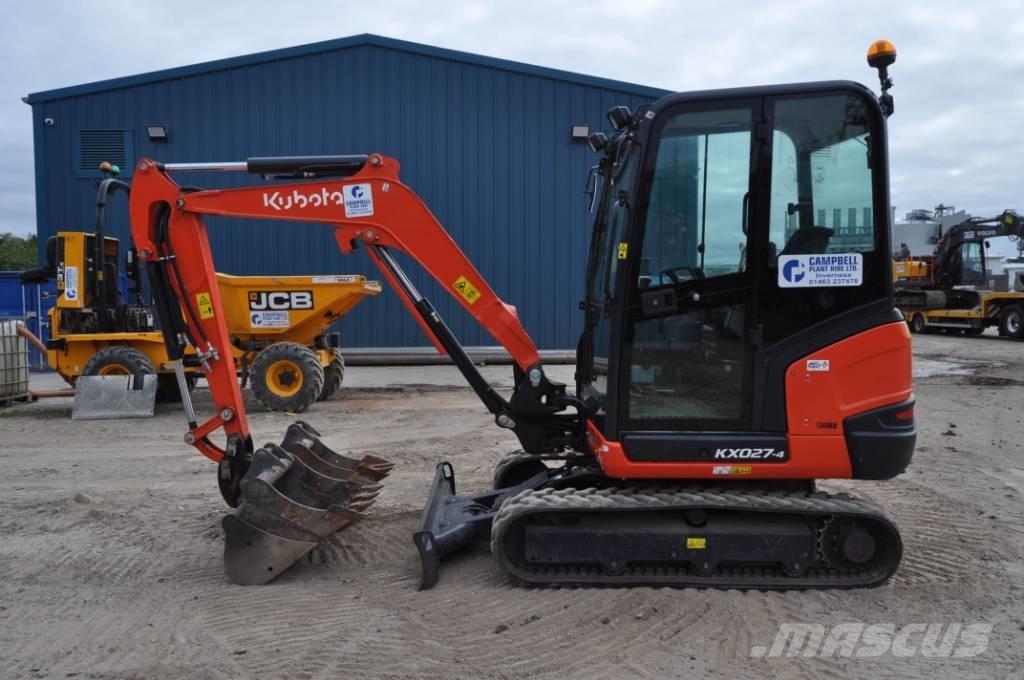 Kubota KX 027-4 Mini pelle < 7t