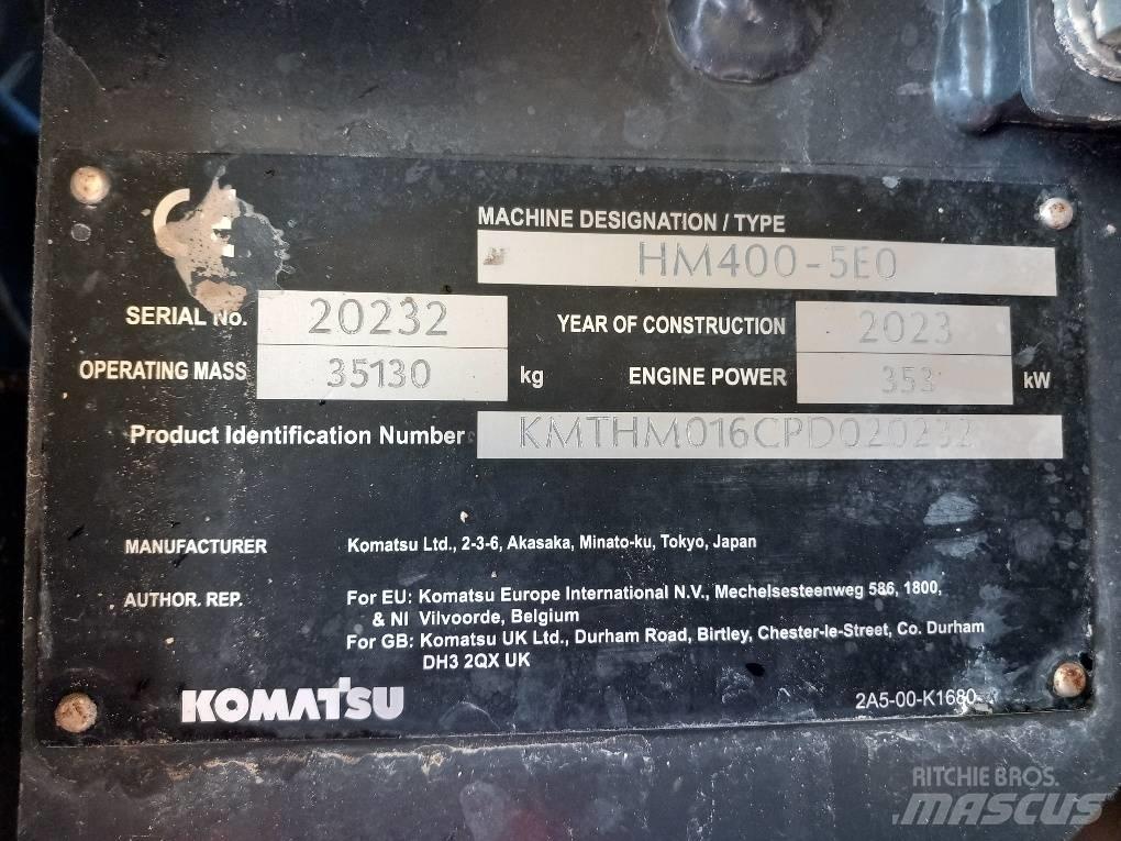 Komatsu HM400-5E0 Tombereau articulé