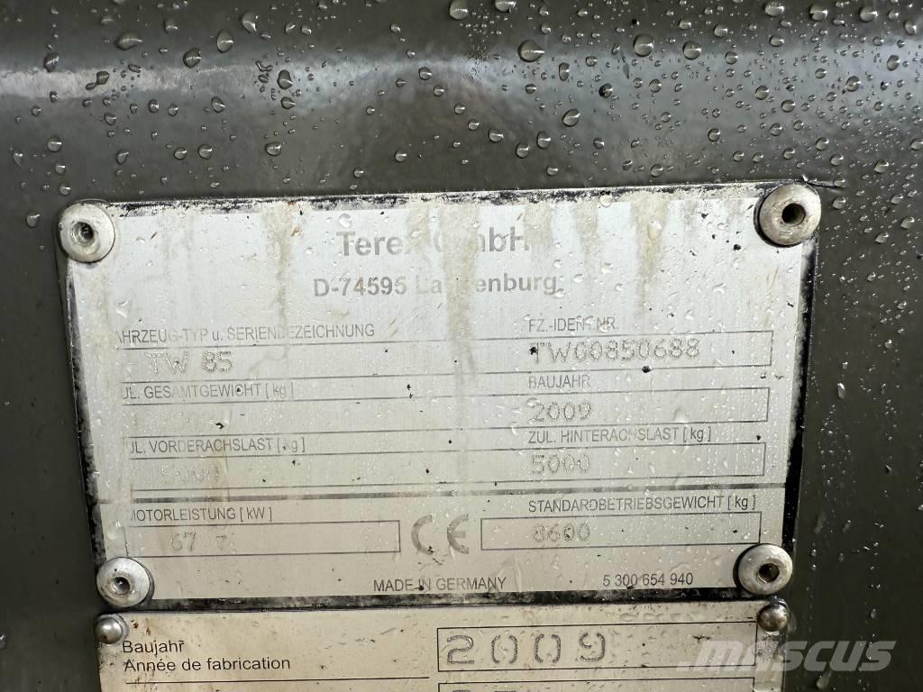 Terex TW 85 Pelle sur pneus