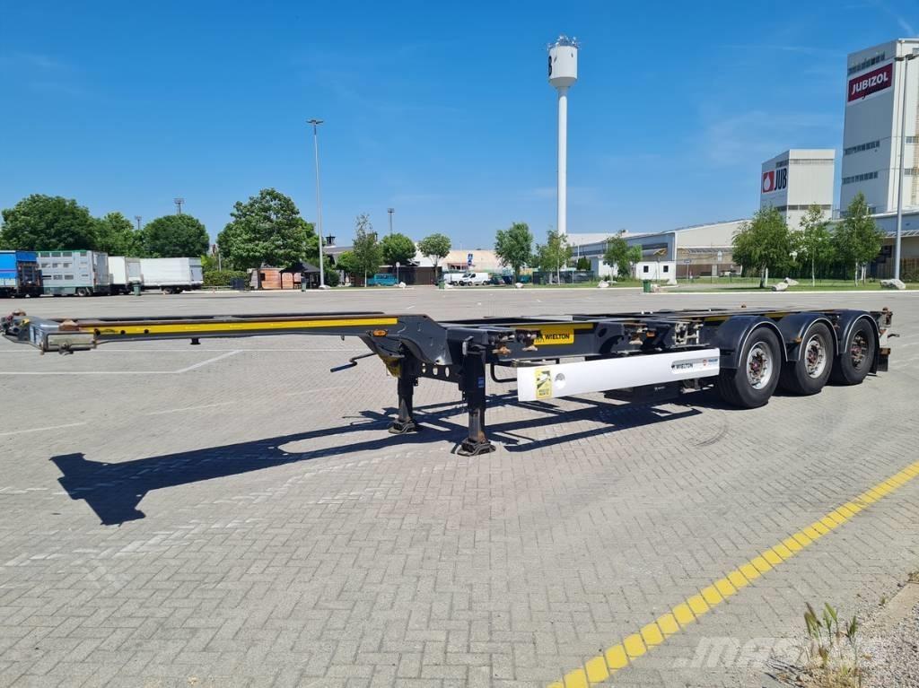 Wielton NS-3 Semi remorque porte container