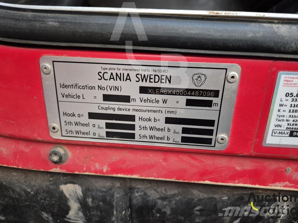 Scania R 124 Camion benne