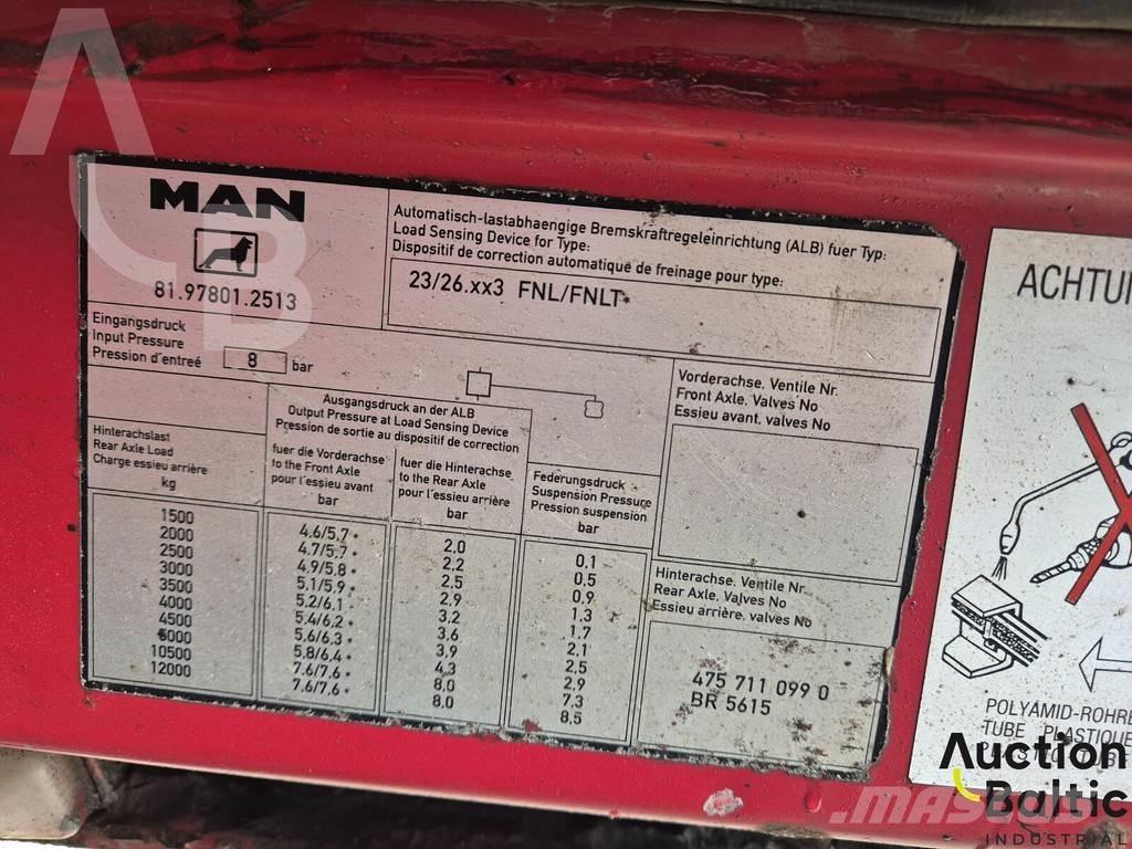 MAN 26.403 Camion benne