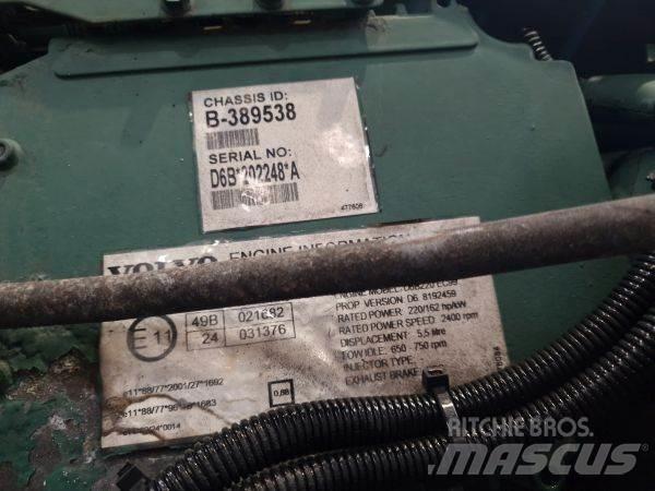Volvo D6B220 EC09 Moteur
