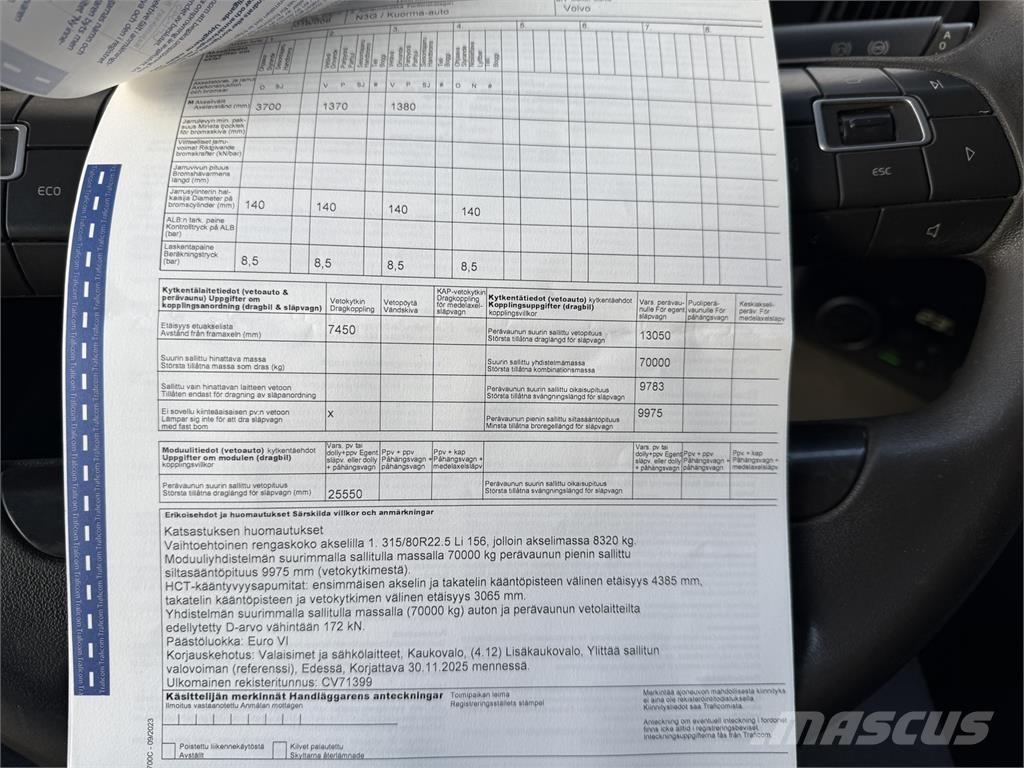 Volvo FMX 500 8X4 Camion ampliroll