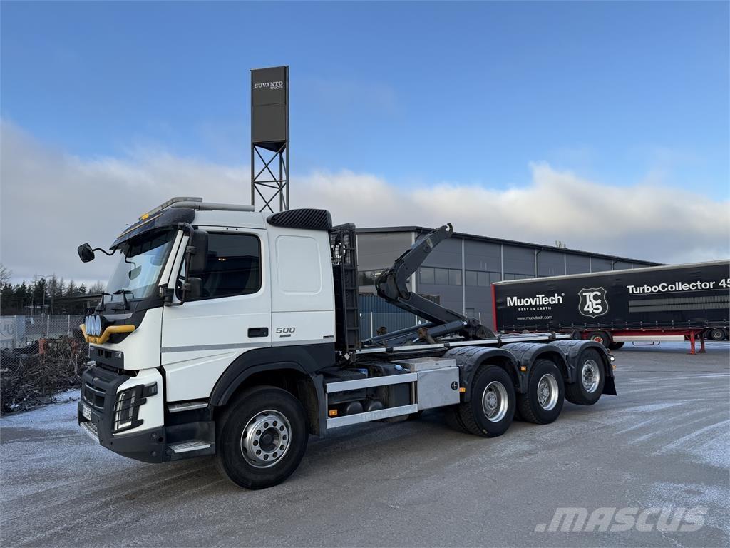 Volvo FMX 500 8X4 Camion ampliroll