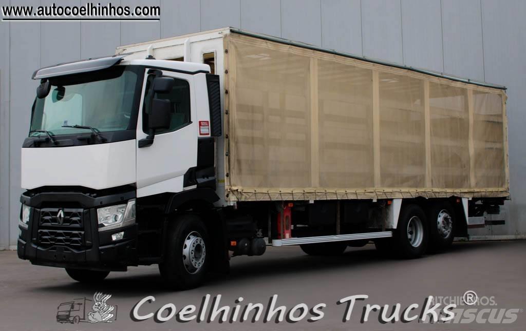 Renault C 380 Camion à rideaux coulissants (PLSC)