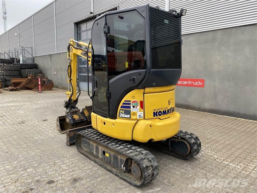 Komatsu PC26MR-5 Pelle sur pneus