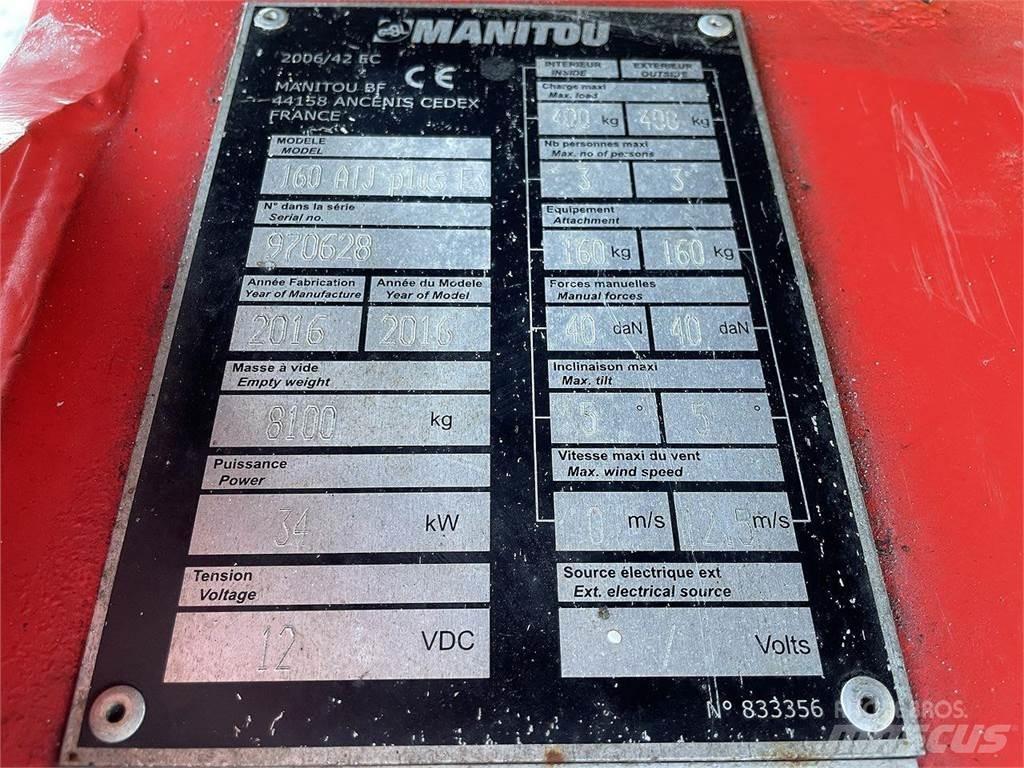 Manitou 160ATJ+ RC Nacelles articulées