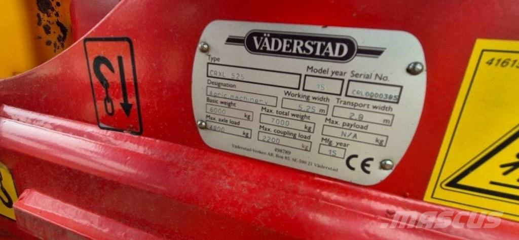 Väderstad Carrier525 Déchaumeur, cultivateur