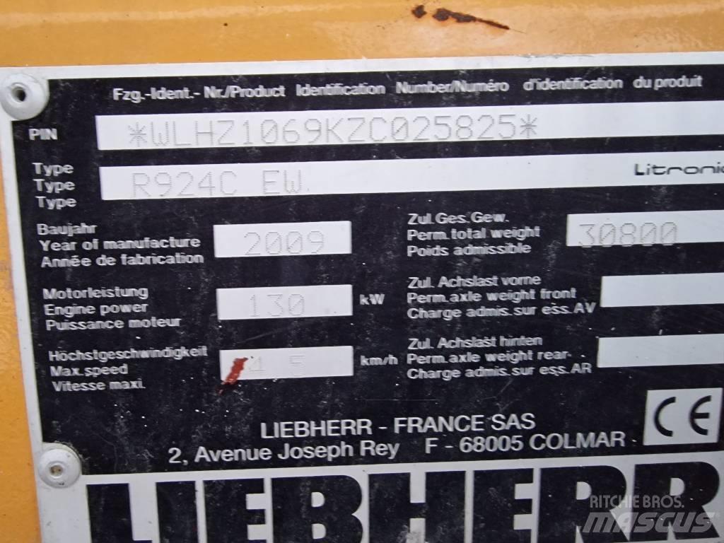 Liebherr R 924 C EW Pelle à déchets