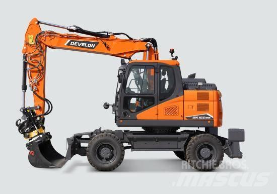 Develon DX 165 WR-7 Pelle sur pneus