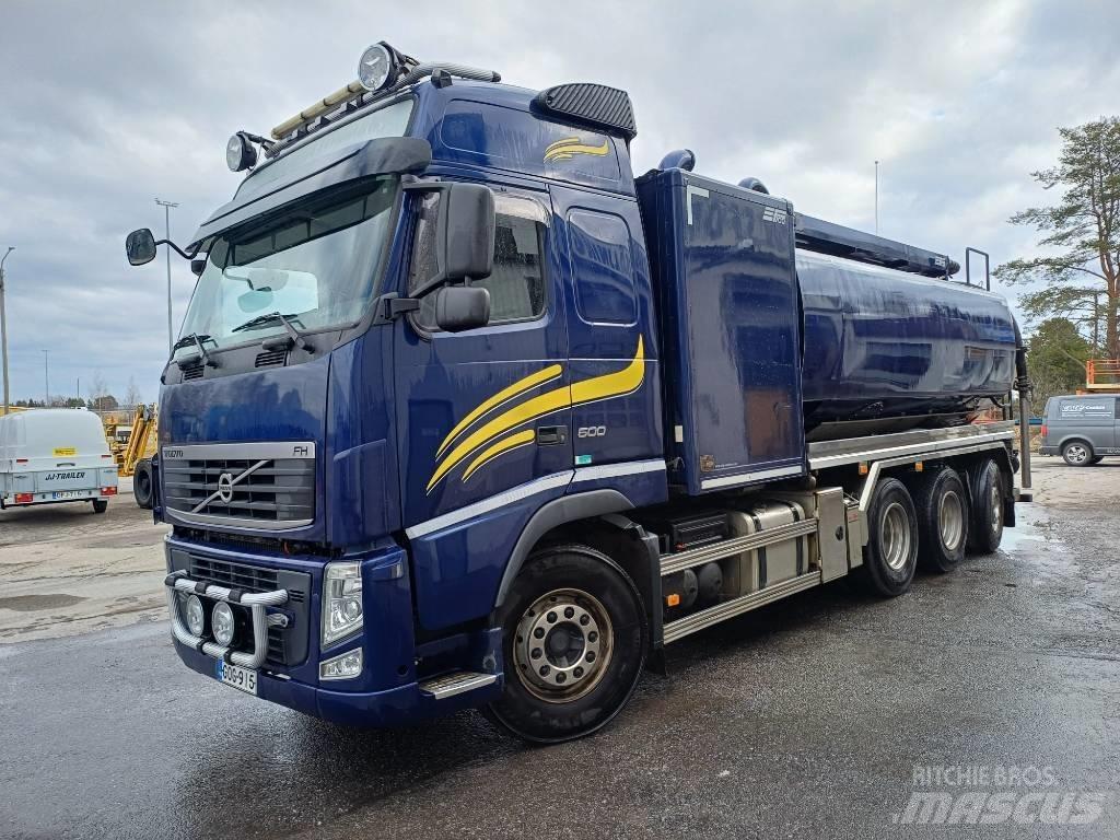 Volvo FM 500 Camion aspirateur, Hydrocureur
