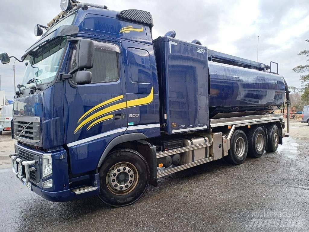 Volvo FM 500 Camion aspirateur, Hydrocureur
