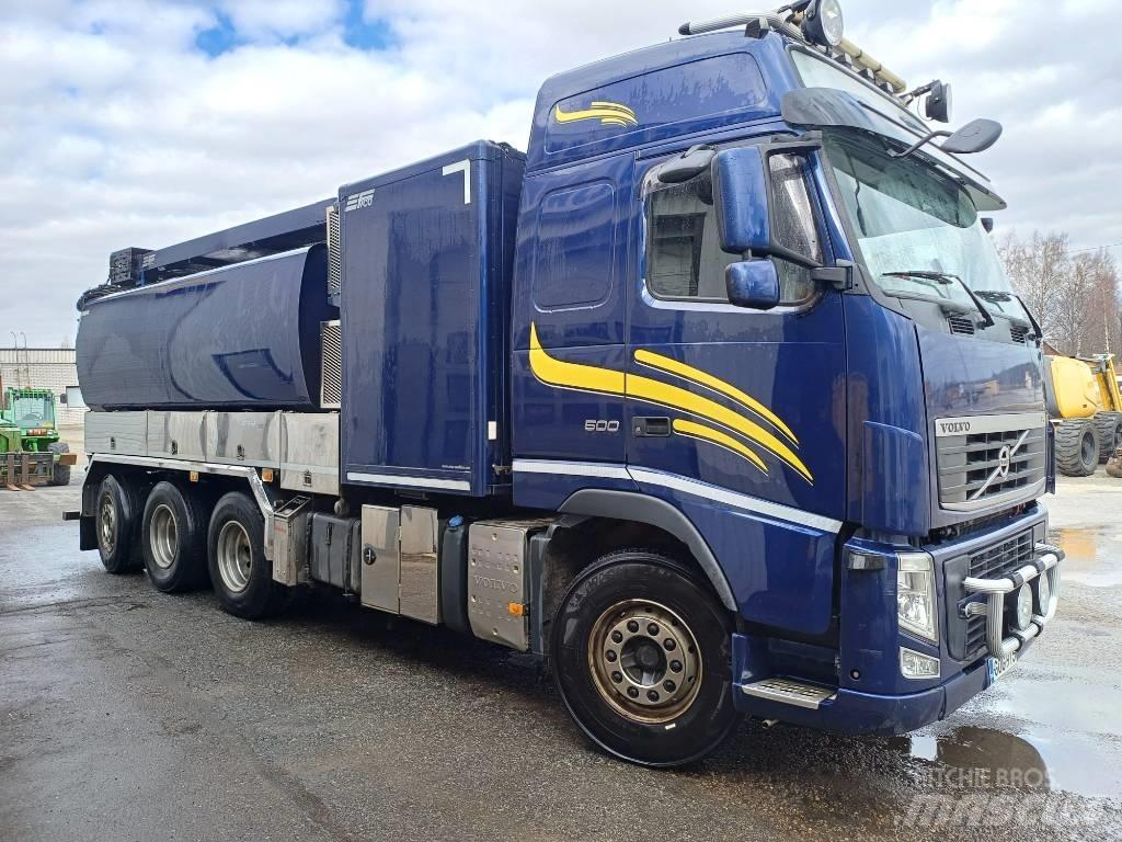 Volvo FM 500 Camion aspirateur, Hydrocureur