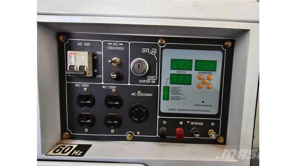 Mustang 6500 DP Générateurs diesel