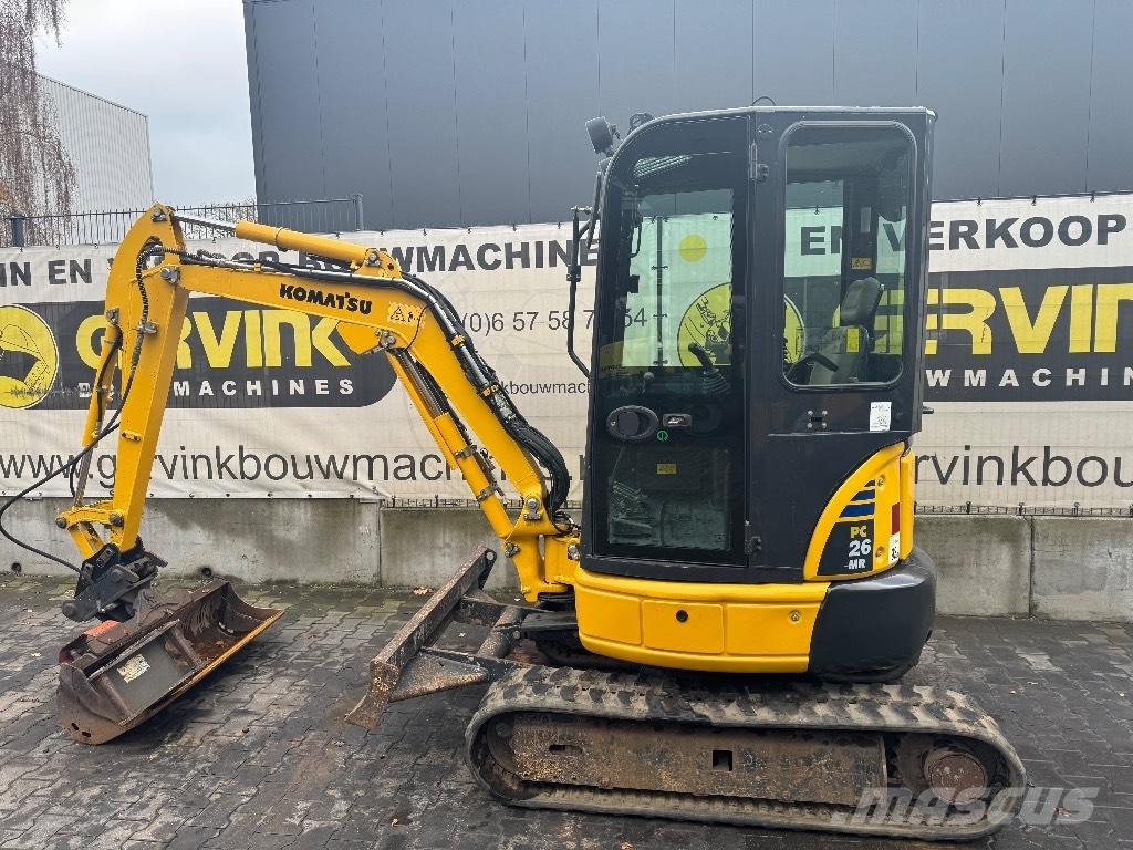 Komatsu PC 26 MR-3 Mini pelle < 7t