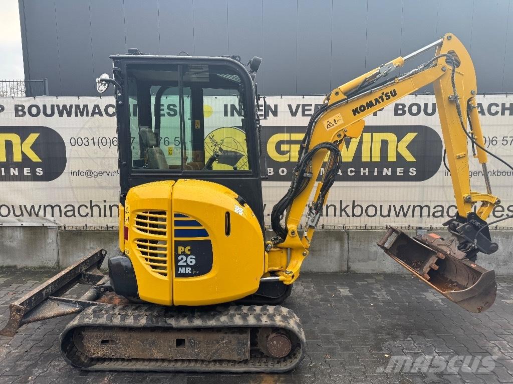 Komatsu PC 26 MR-3 Mini pelle < 7t