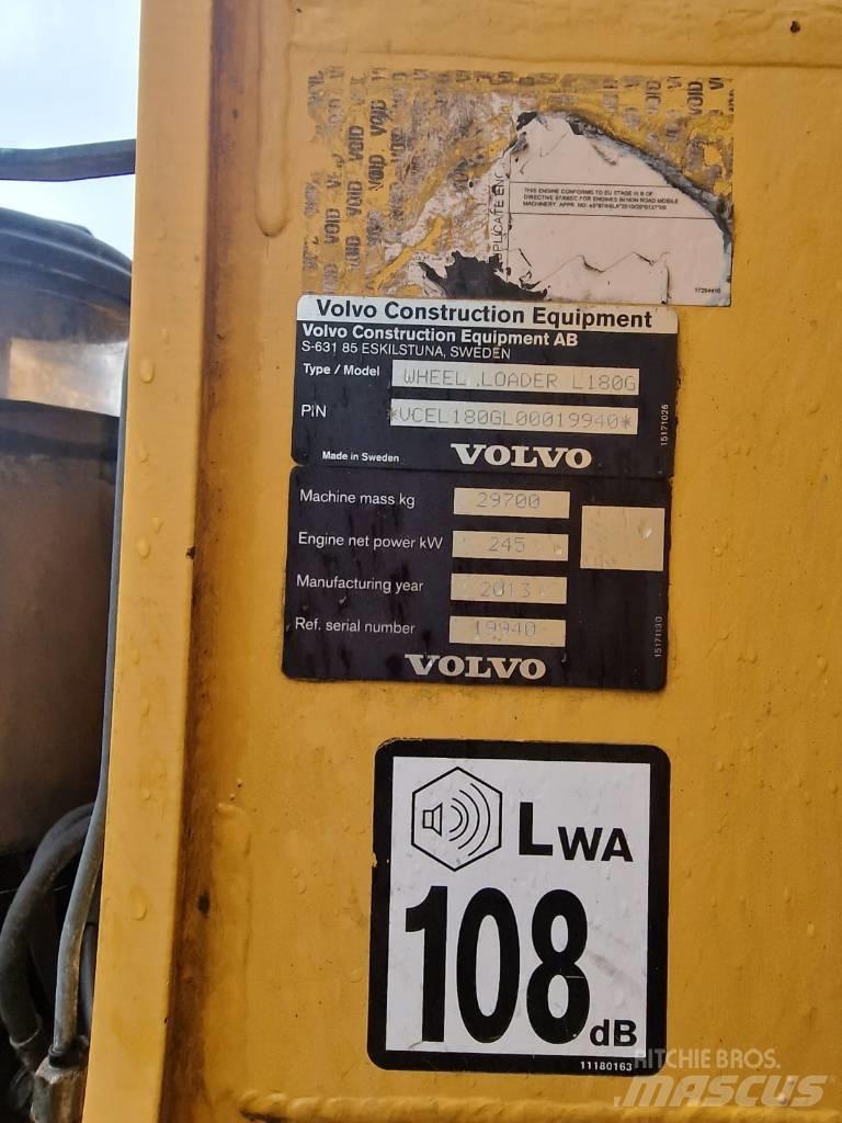 Volvo L180G Bj 2013' Chargeuse sur pneus