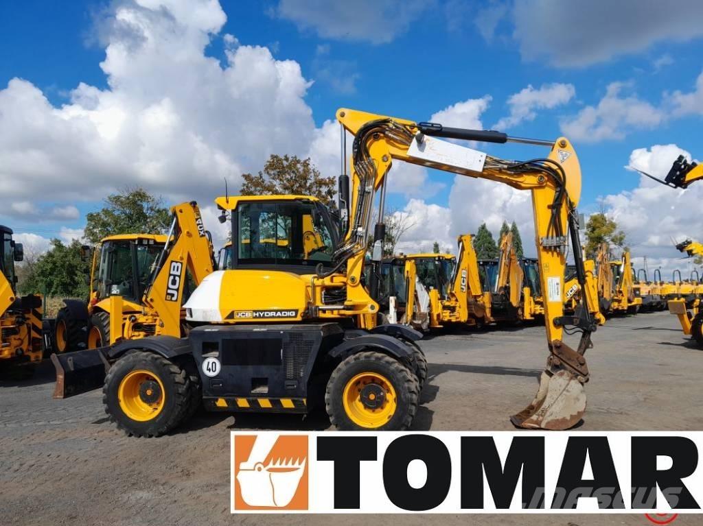 JCB HYDRADIG 110W Pelle sur pneus