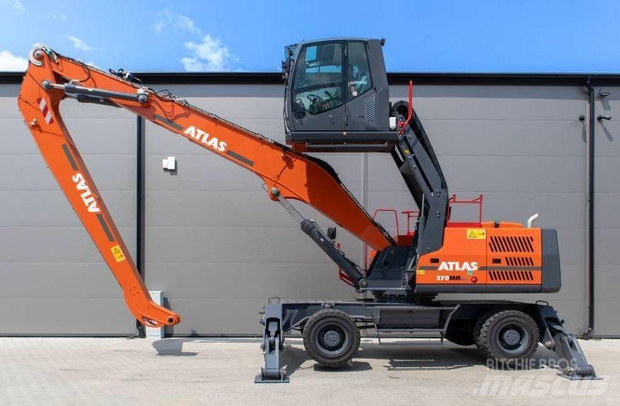 Atlas 270 M H Pelle sur pneus