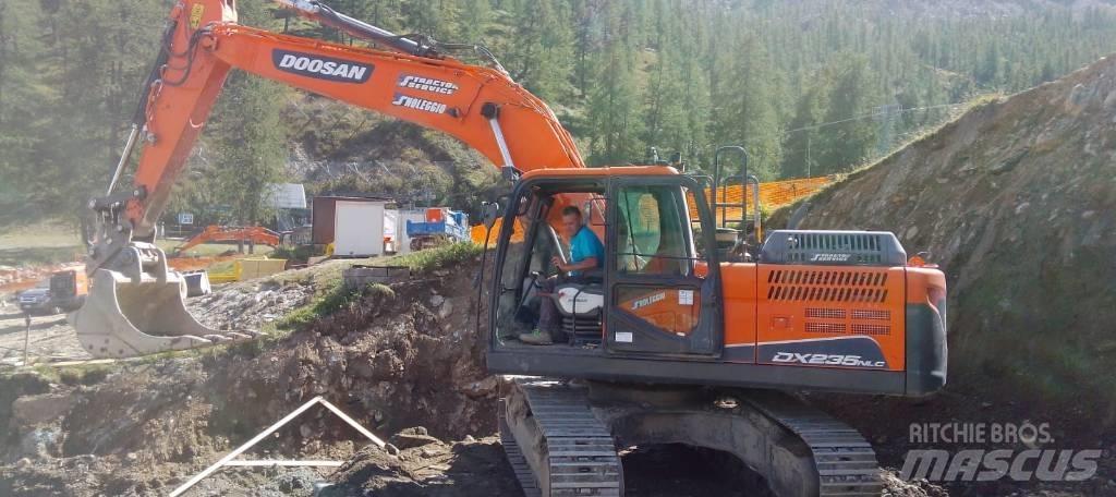 Doosan DX 235 Pelle sur chenilles