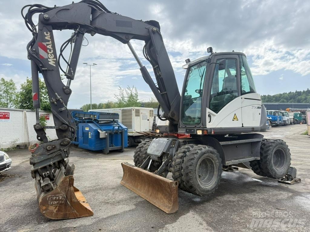 Mecalac 714 MW Pelle sur pneus