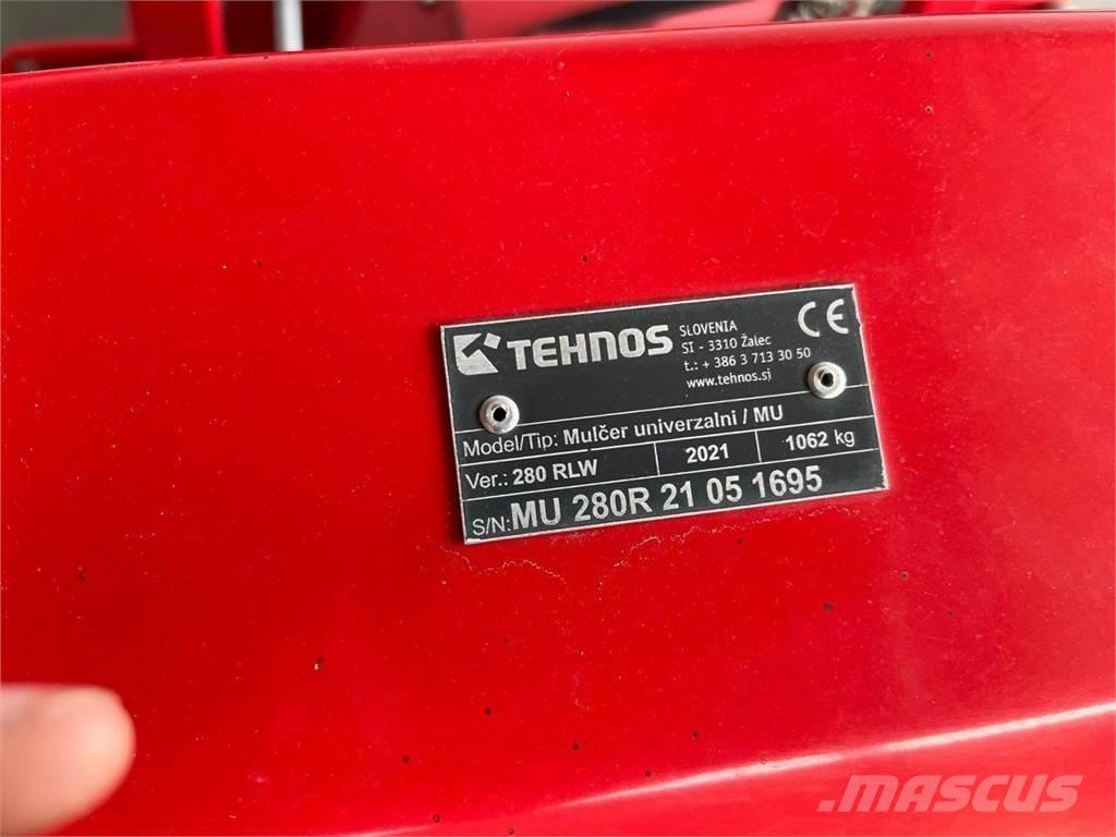 Tehnos 280 RLW Broyeur / Gyrobroyeur / Epareuse