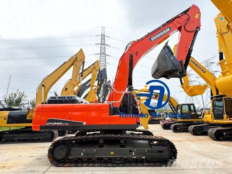 Doosan DX 340 Pelle sur chenilles