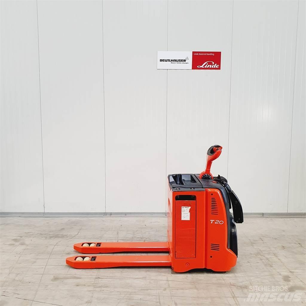 Linde T20AP kurz Transpalette accompagnant