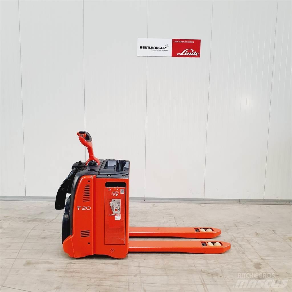 Linde T20AP kurz Transpalette accompagnant
