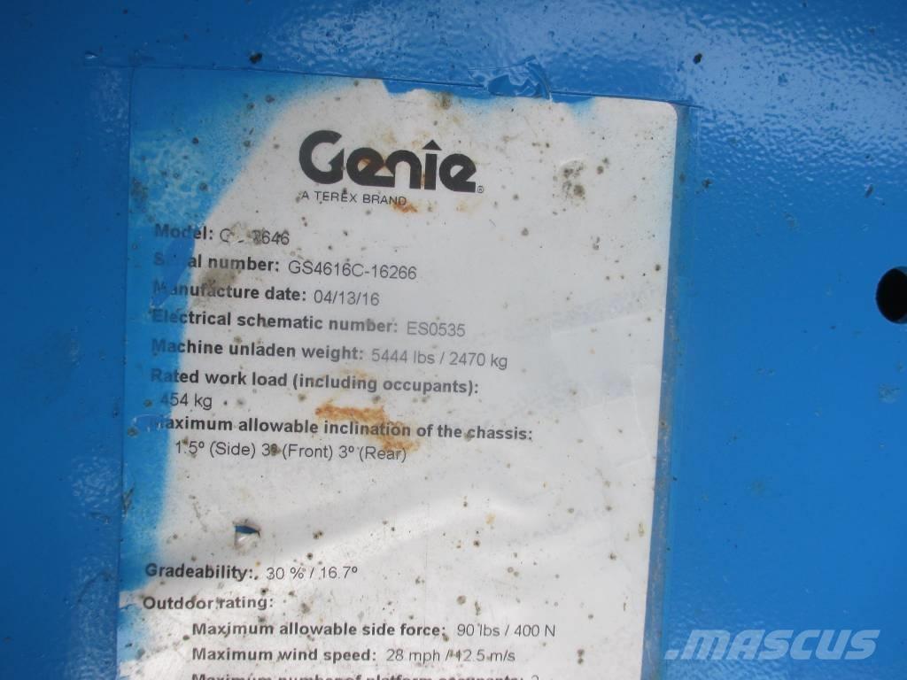 Genie GS 2646 Nacelle ciseaux