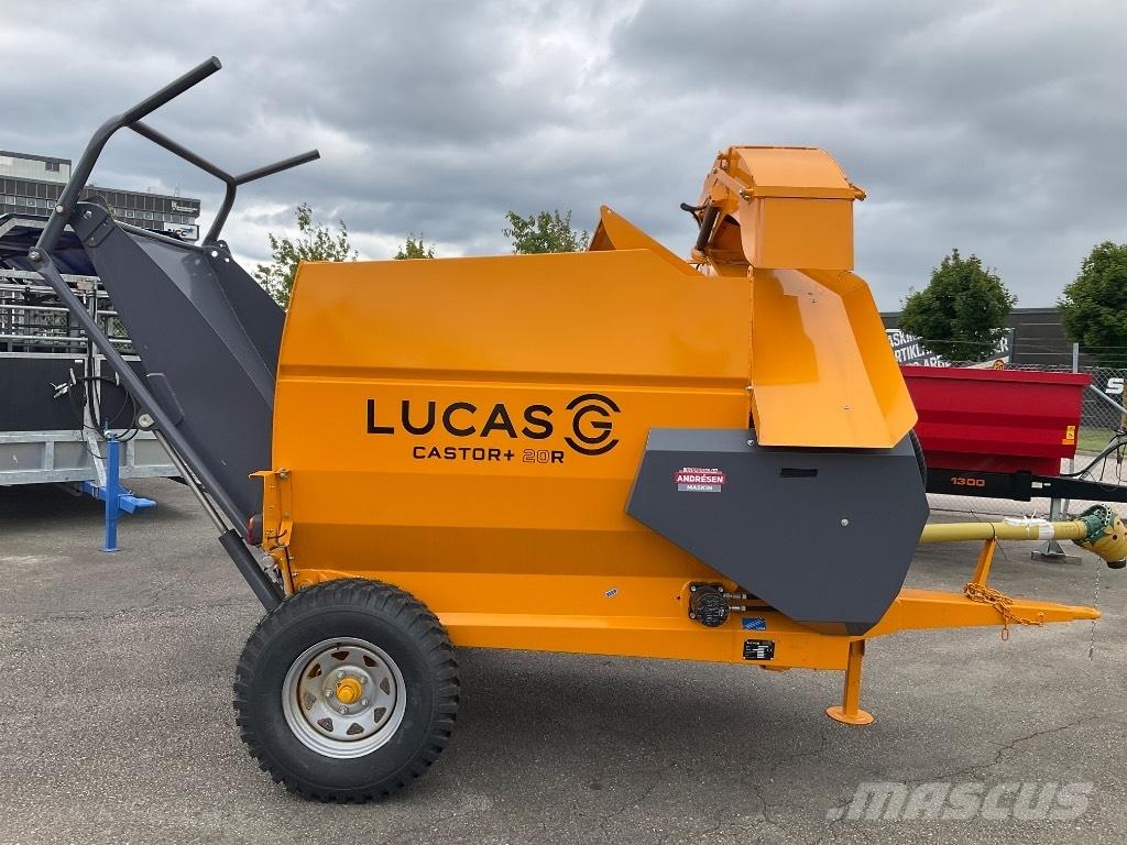 Lucas Castor + R 20 Dérouleuse, pailleuse