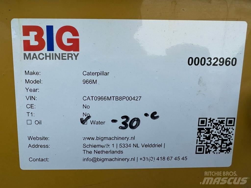 CAT 966M XE Chargeuse sur pneus