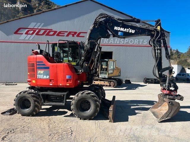 Komatsu PW 118 Pelle sur pneus