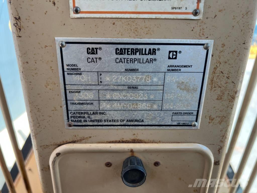 CAT 140H Niveleuse