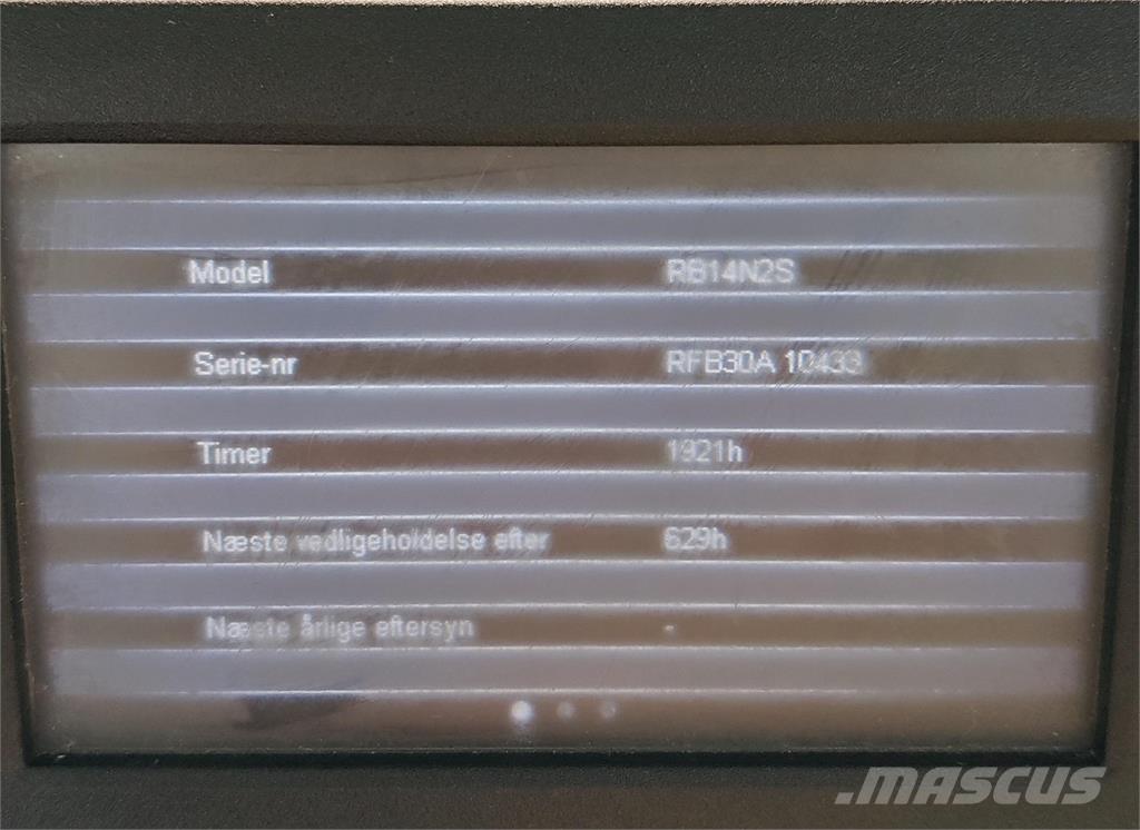 Mitsubishi RB14N2S Chariot à mât rétractable