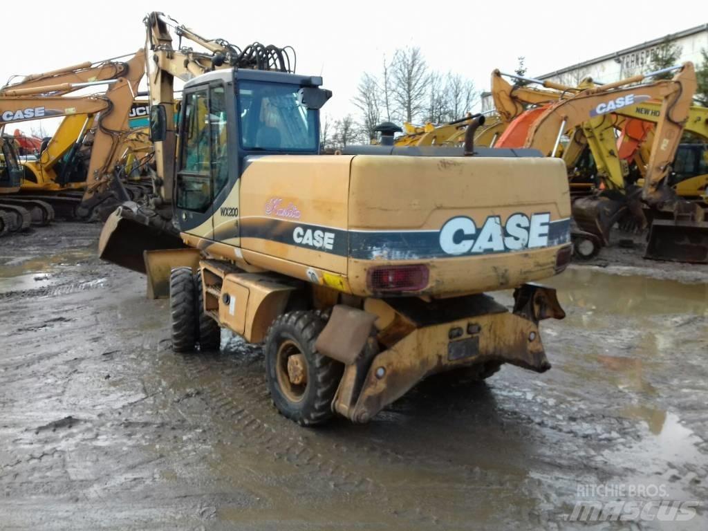 CASE WX 200 Pelle sur pneus