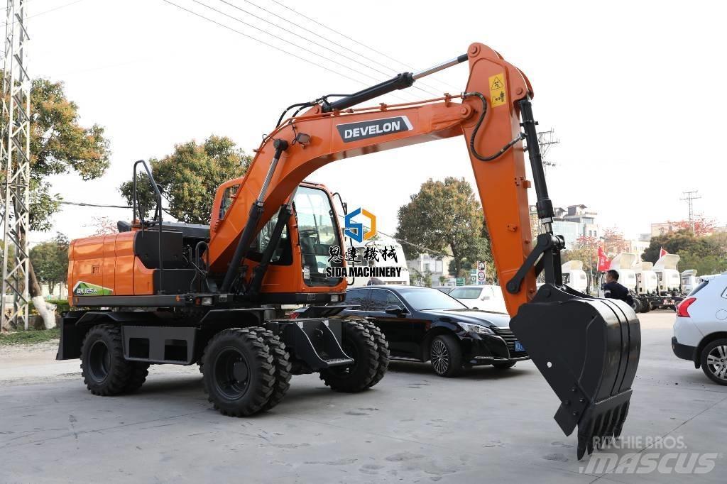 Develon DX125W Pelle sur pneus