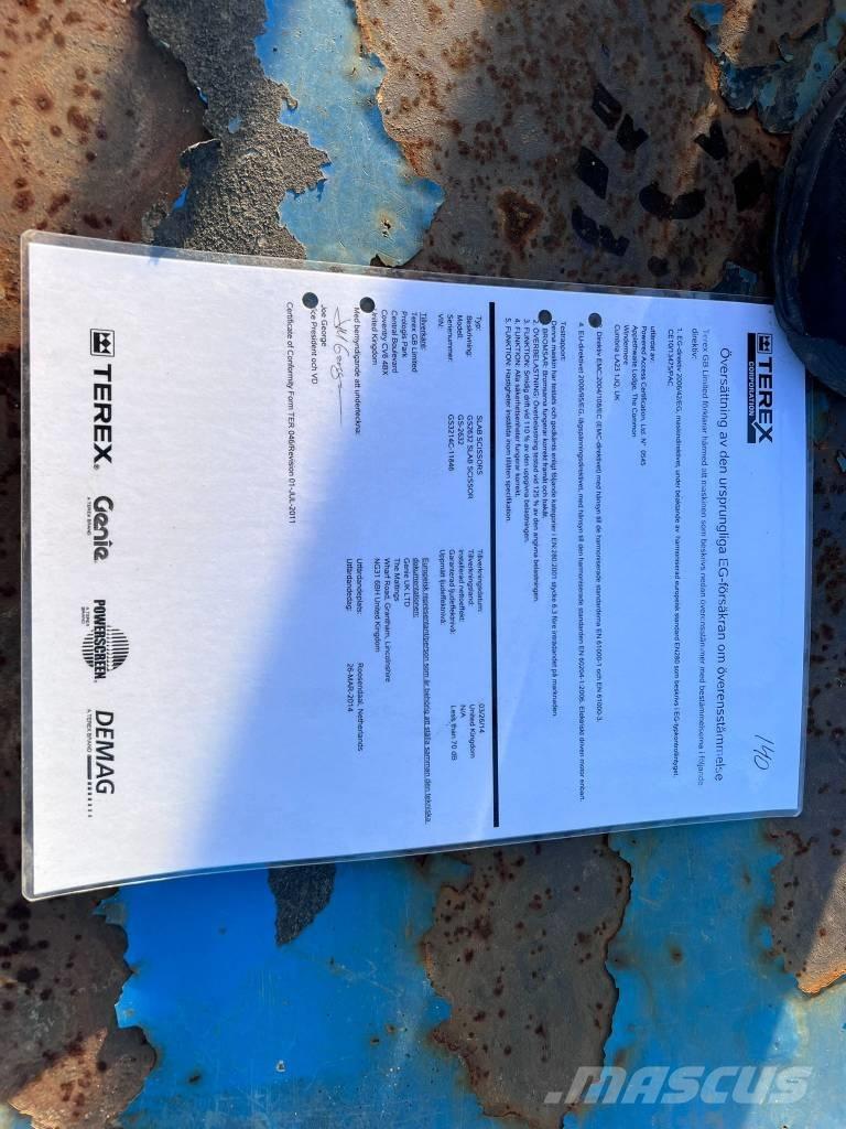 Genie GS 2632 Nacelle ciseaux