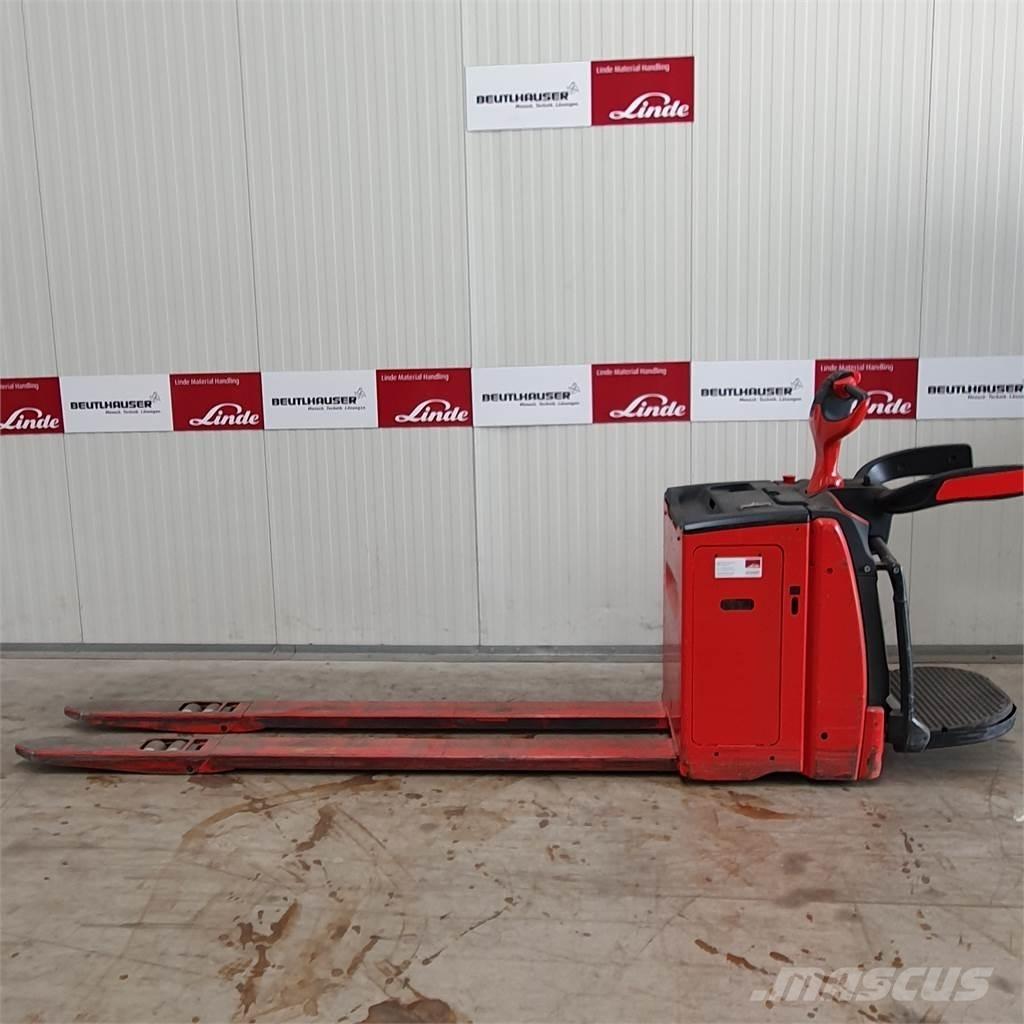 Linde T25AP lang Gerbeur accompagnant