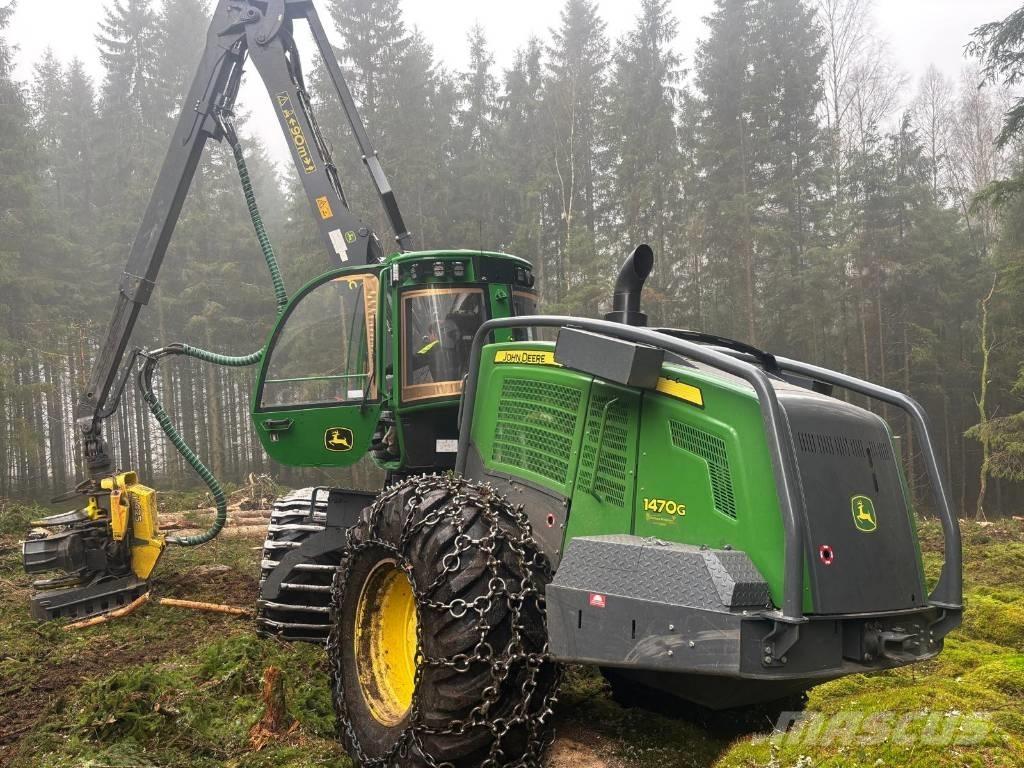 John Deere 1470 G Abatteuse