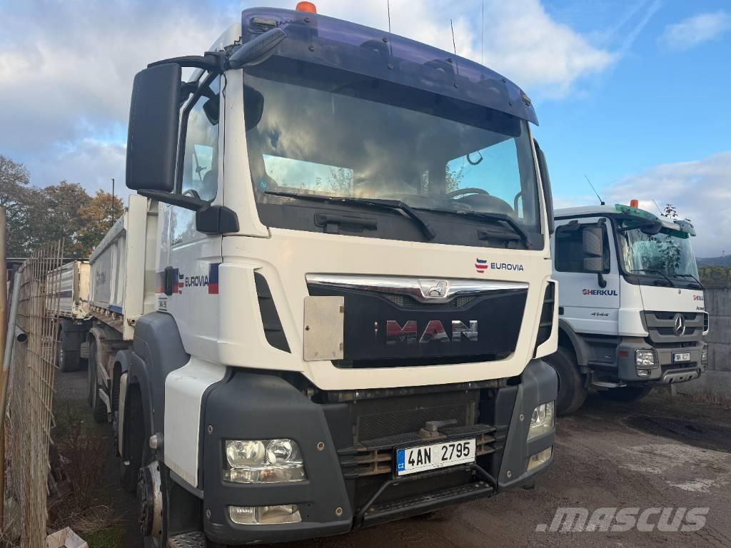 MAN TGS 35.480 Camion benne
