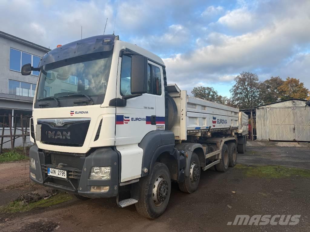 MAN TGS 35.480 Camion benne