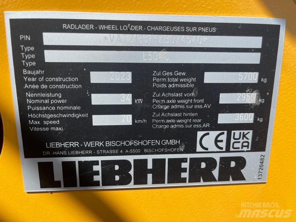 Liebherr L 504 Mini chargeuse