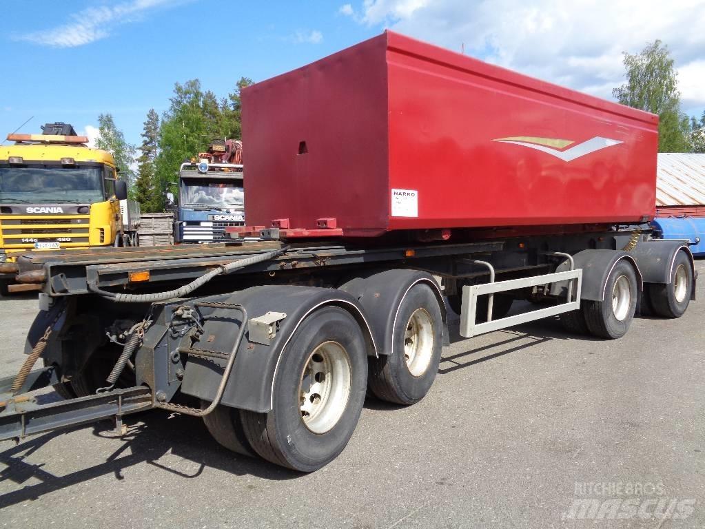 Närko TP42-RT-360 Remorque benne